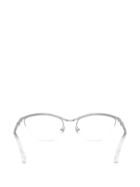 Swarovski crystal-embellished cat-eye glasses