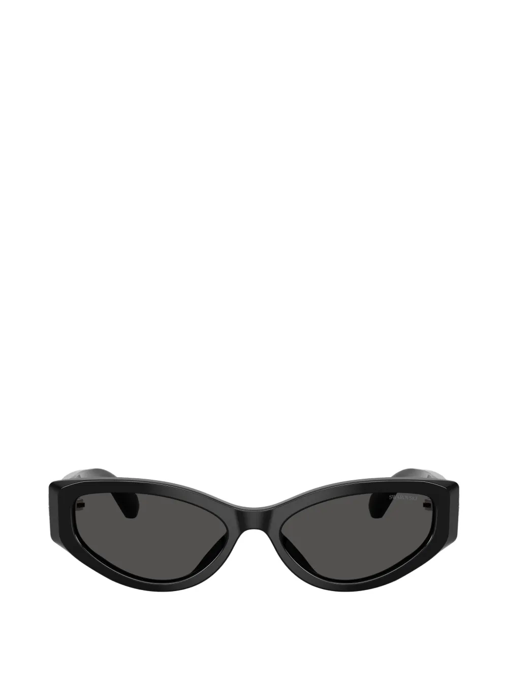 Swarovski crystal-embellished cat-eye sunglasses - Schwarz