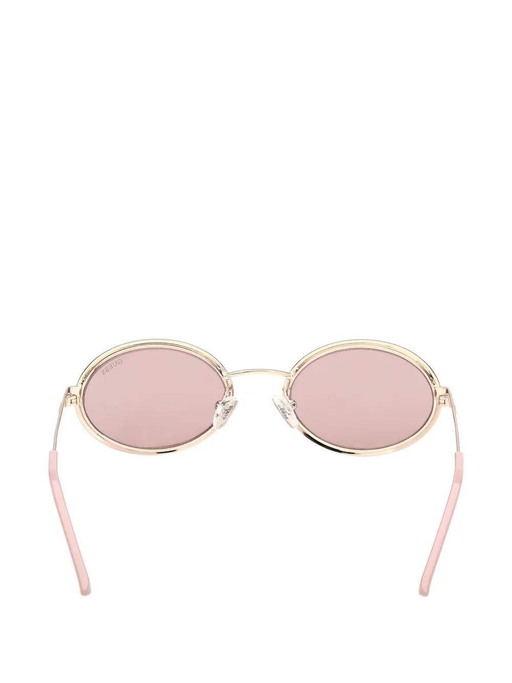 GUESS EYEWEAR Zonnebril met ovaal montuur Goud
