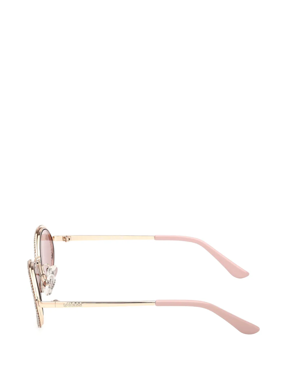 GUESS EYEWEAR Zonnebril met ovaal montuur Goud