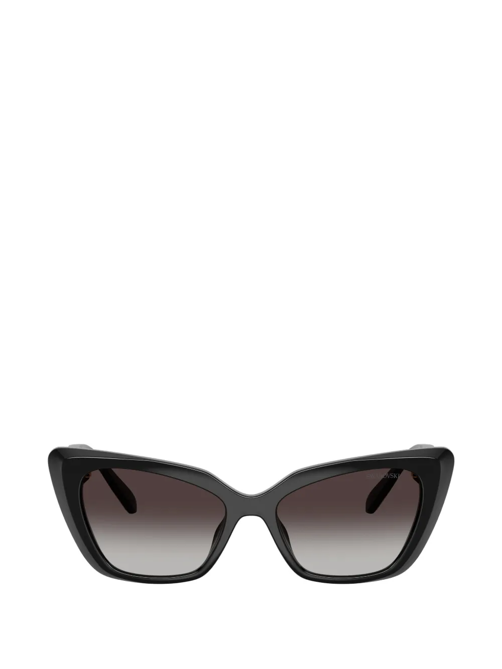 Swarovski crystal-embellished cat-eye sunglasses - Schwarz