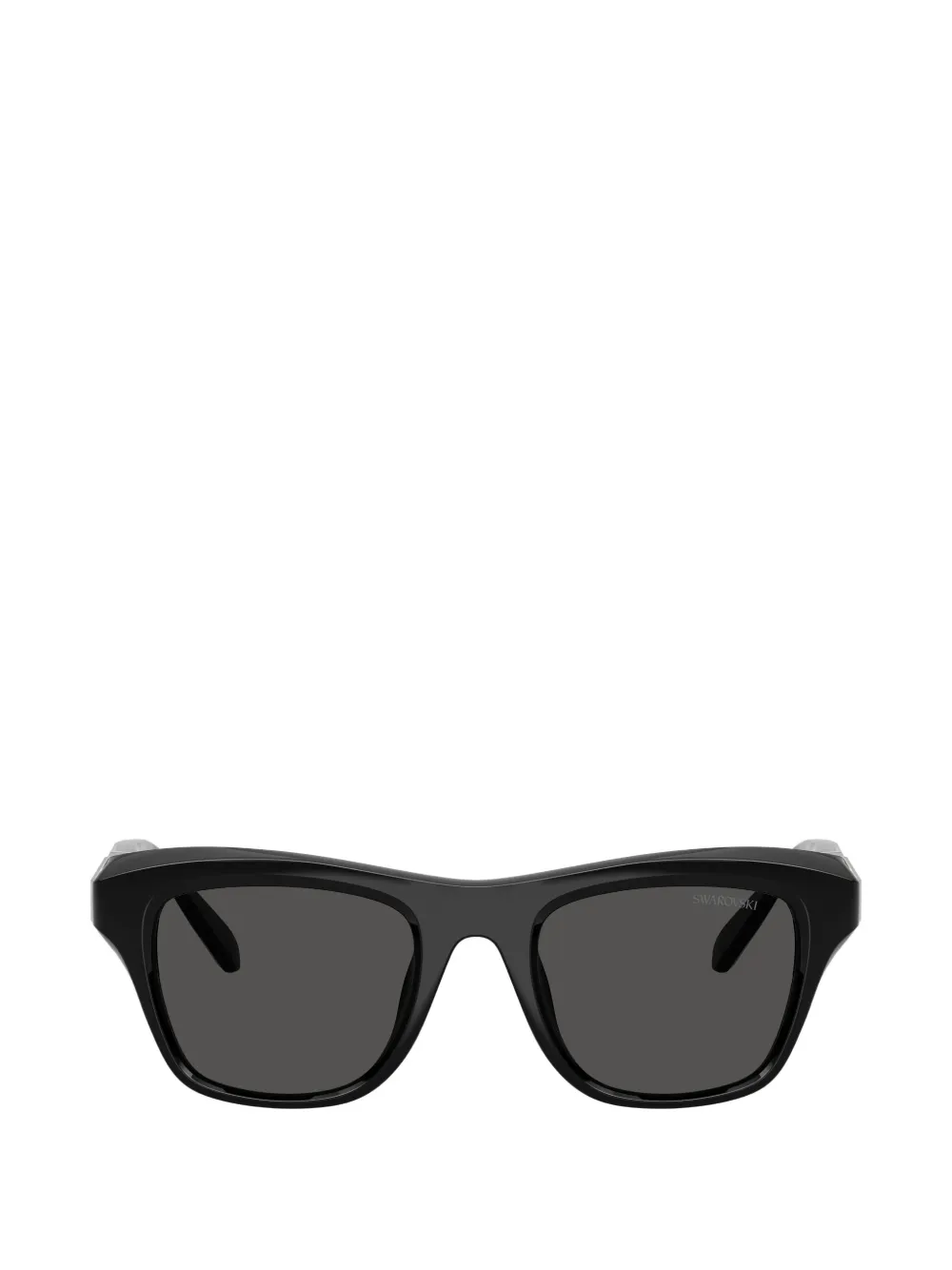 Swarovski crystal-embellished rectangle-frame sunglasses - Noir Swarovski crystal-embellished rectangle-frame sunglasses - Noir