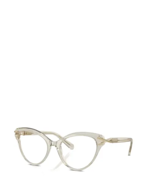 Swarovski crystal-embellished cat-eye glasses