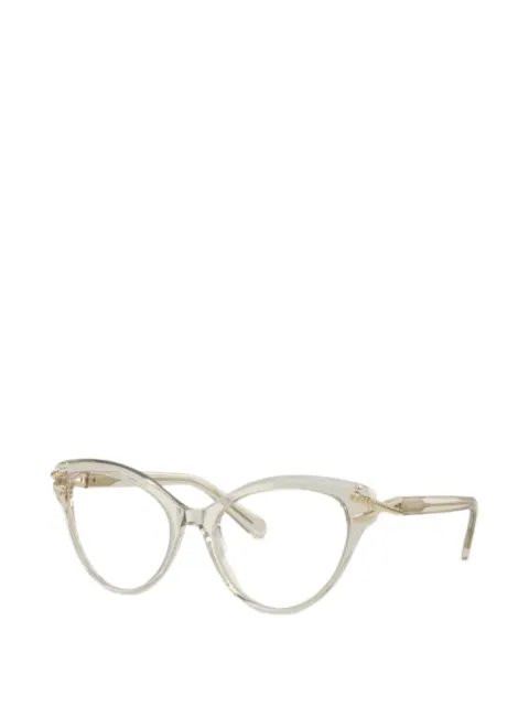 Swarovski crystal-embellished cat-eye glasses