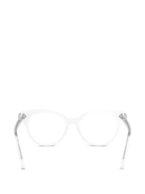 Swarovski crystal-embellished cat-eye glasses