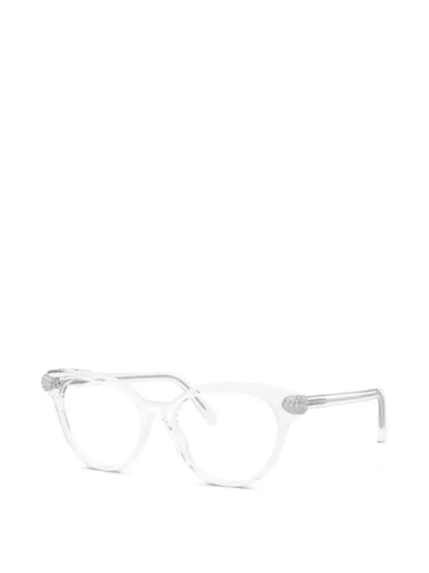 Swarovski crystal-embellished cat-eye glasses