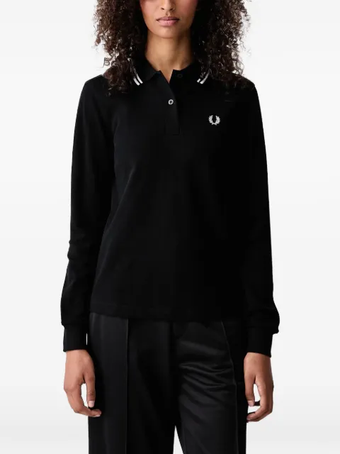 Fred Perry long-sleeve polo shirt