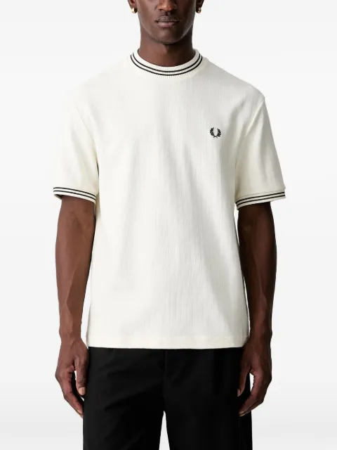 Fred Perry playera de canalé