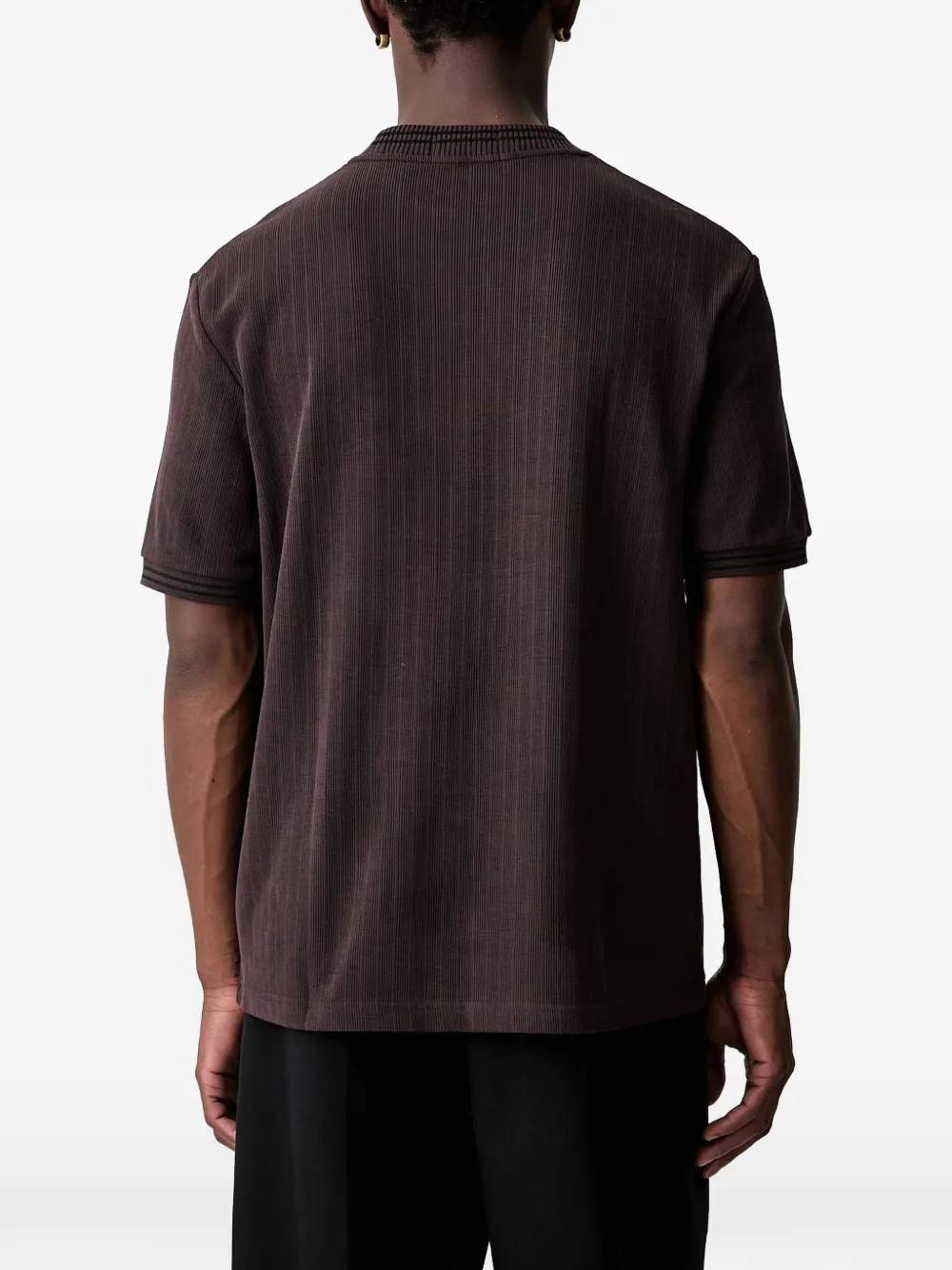 Fred Perry Oversized T-shirt Bruin