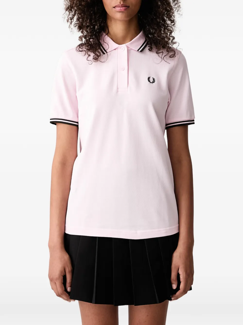 Fred Perry Poloshirt met logo Roze