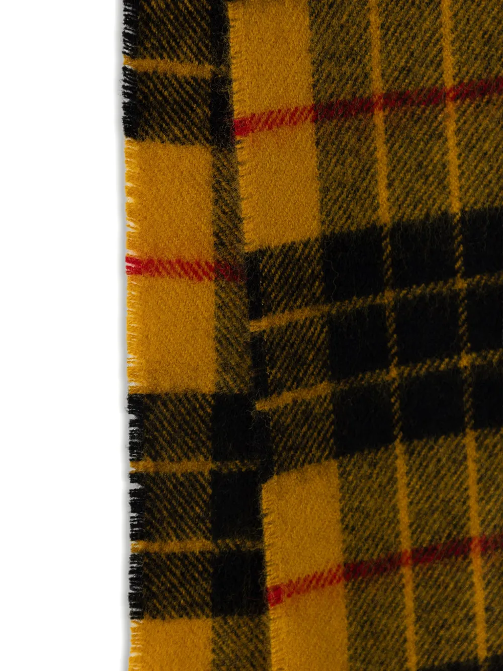 Fred Perry Lamswollen sjaal Geel