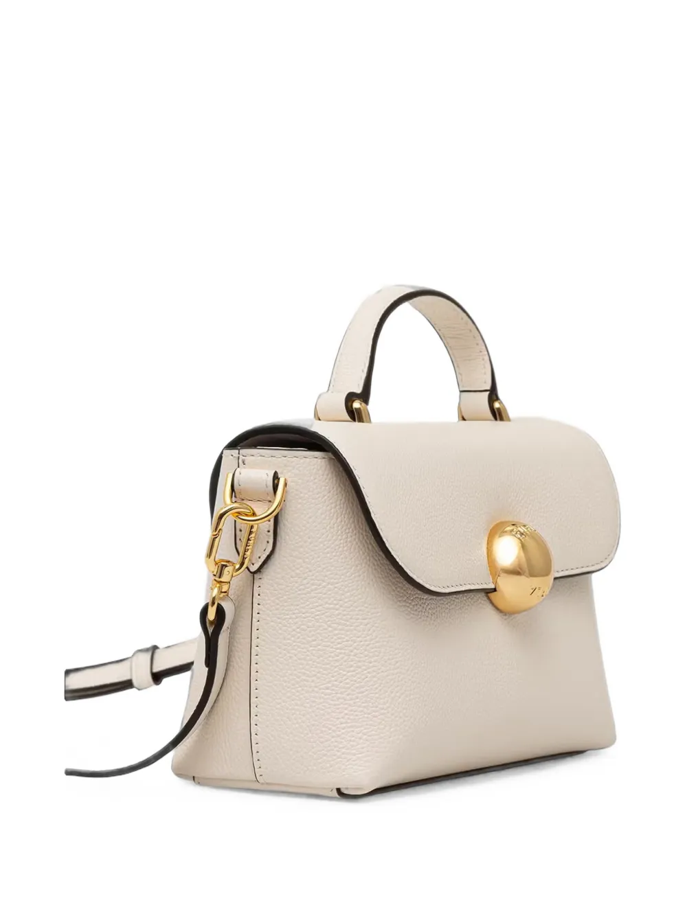 Furla mini Moonlight leather tote bag Beige