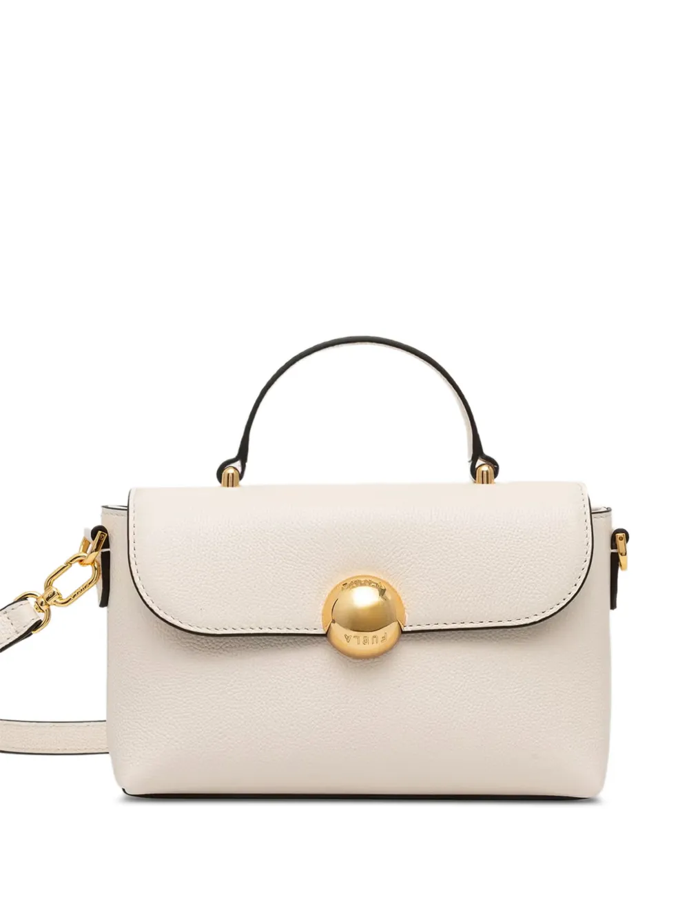 Furla mini Moonlight leather tote bag - Toni neutri