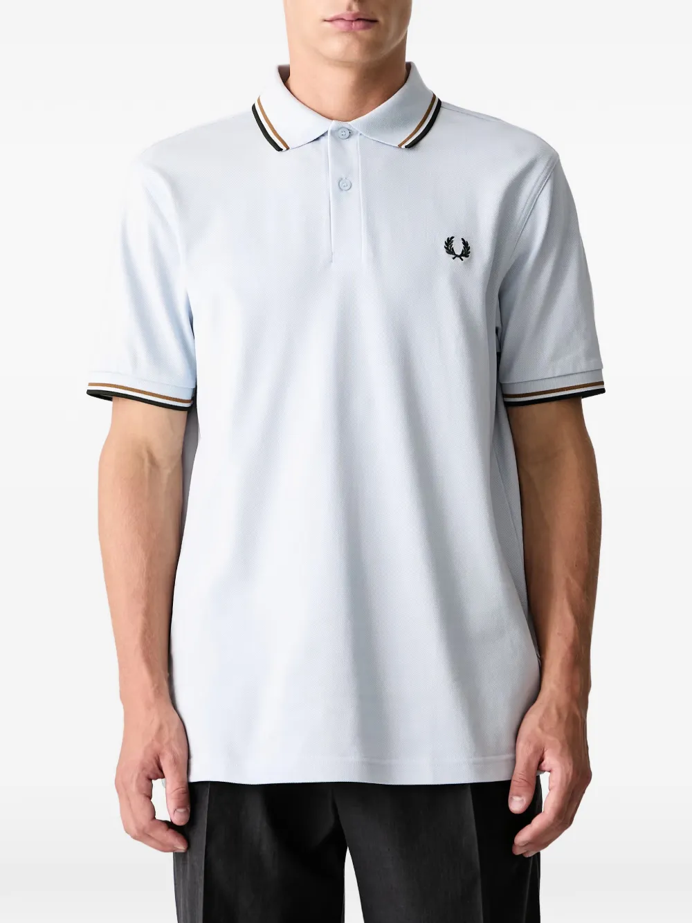 Fred Perry Poloshirt met logo Blauw