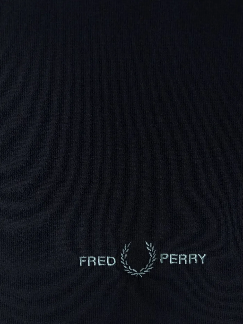 Fred Perry Sjaal met geborduurd logo Zwart