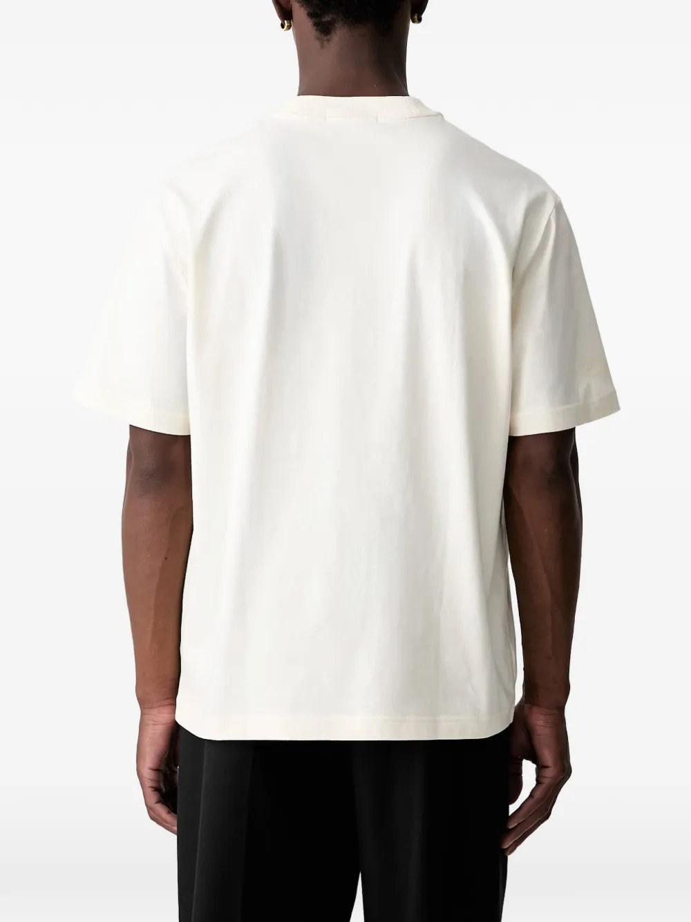 Fred Perry Katoenen T-shirt Wit