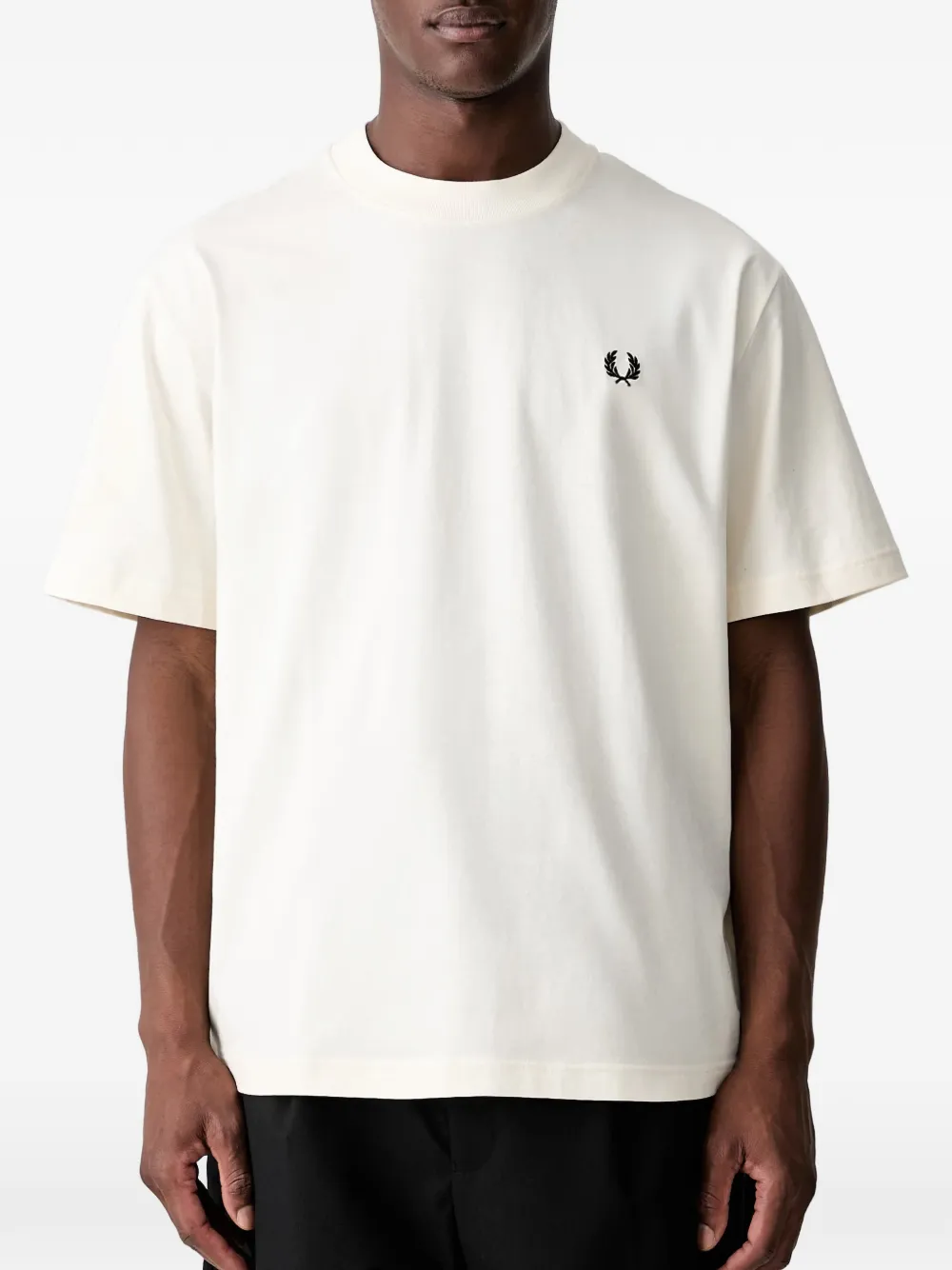 Fred Perry Katoenen T-shirt Wit