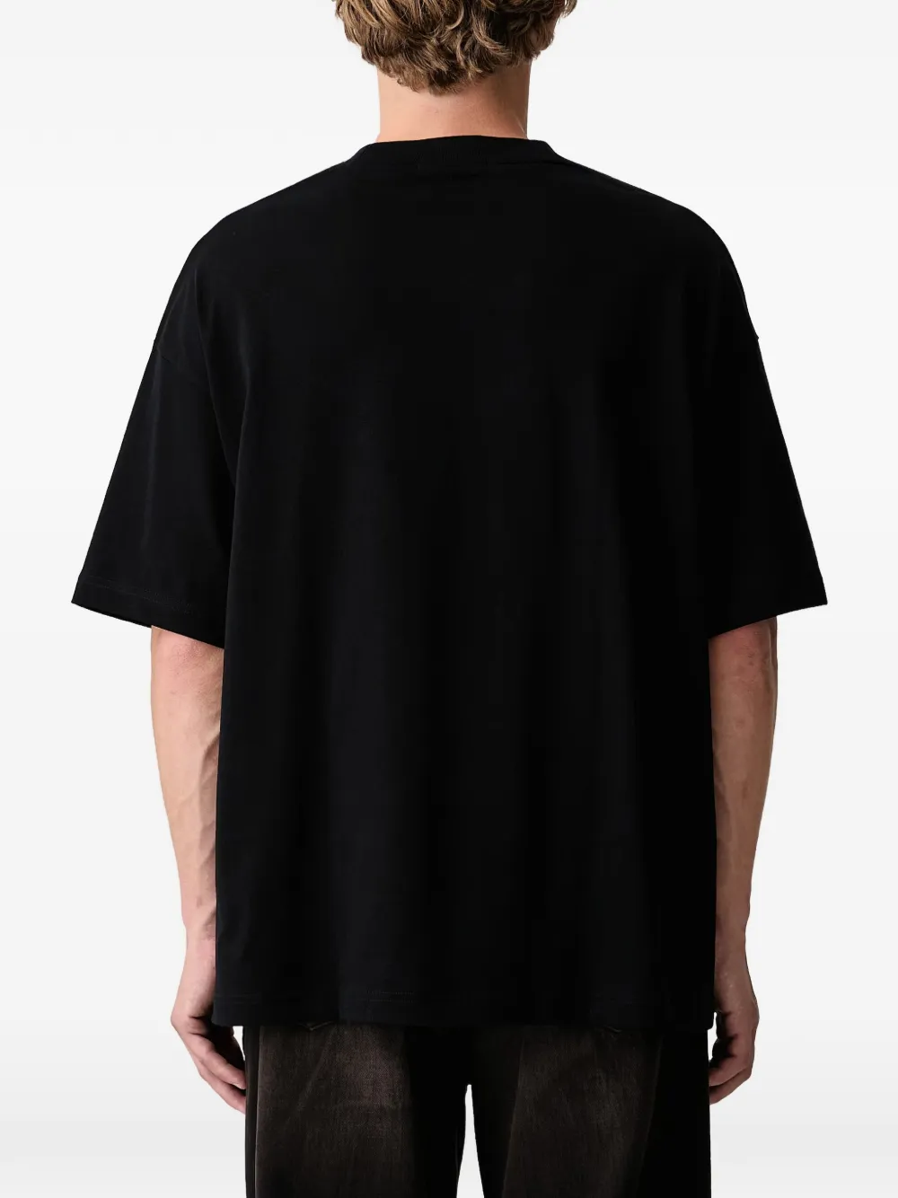 Fred Perry Oversized T-shirt Zwart