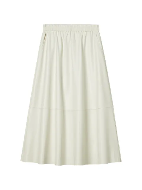 b+ab elasticated-waistband panelled skirt
