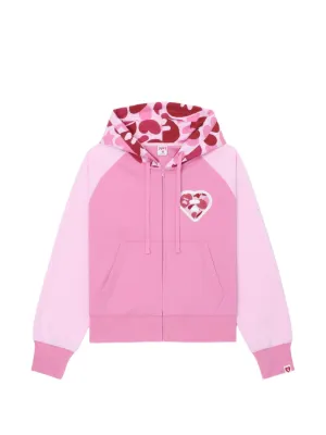 A BATHING APE® カモフラージュ パーカー | ピンク | FARFETCH JP