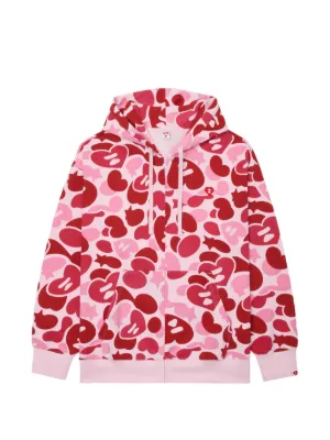 A BATHING APE® カモフラージュ パーカー | ピンク | FARFETCH JP