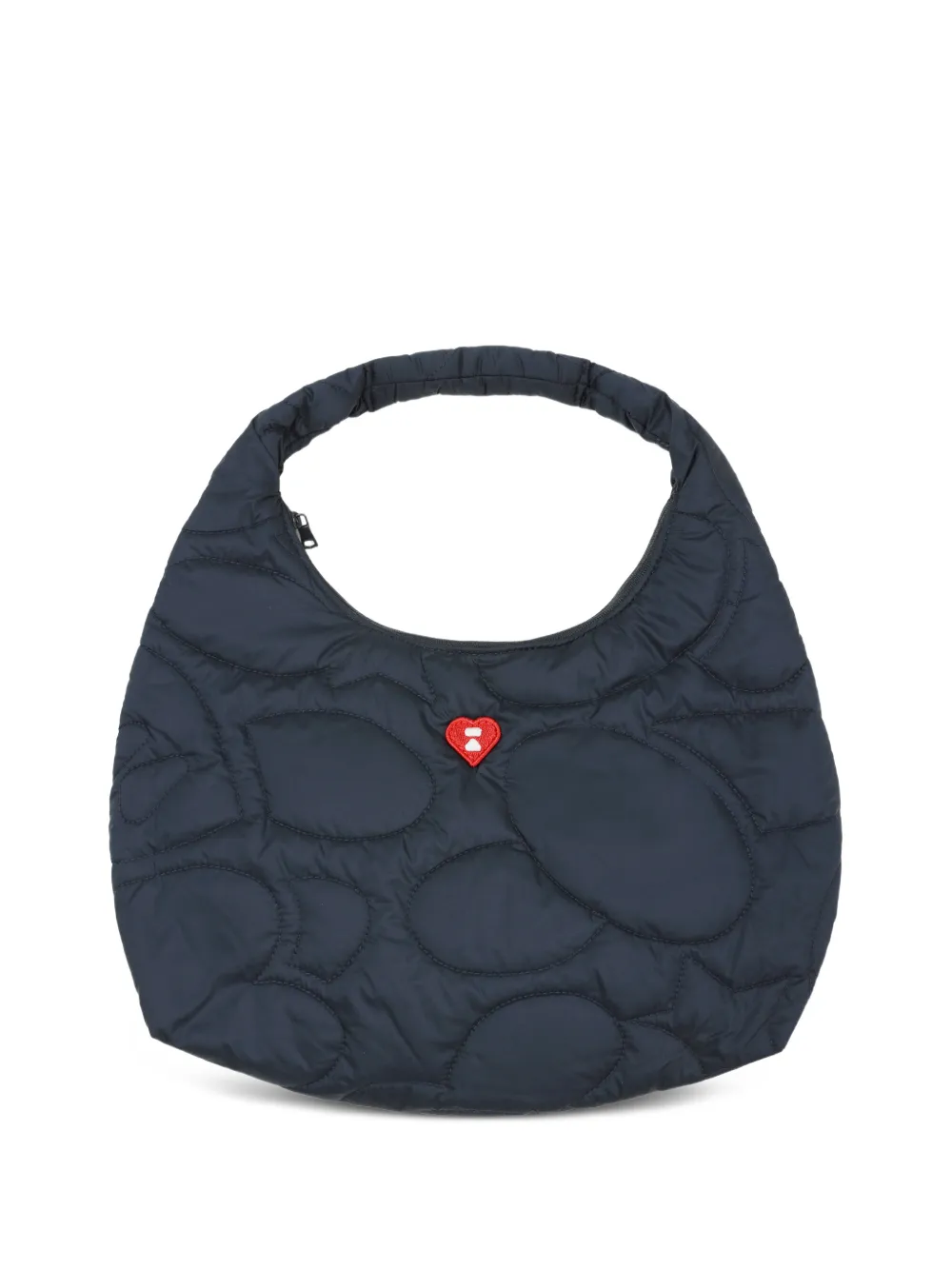 APEE™ by *A BATHING APE® quilted heart-patch tote bag
