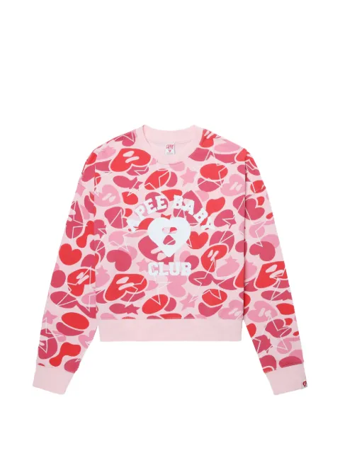 APEE™ by *A BATHING APE® suéter con estampado militar y logo
