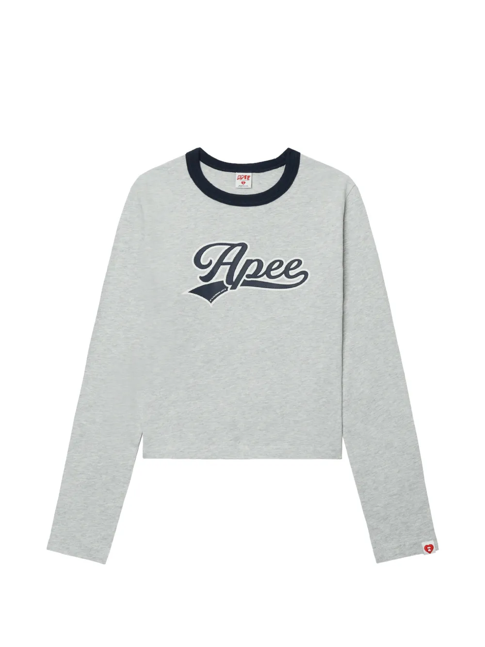 APEE™ by *A BATHING APE® logo-patch T-shirt