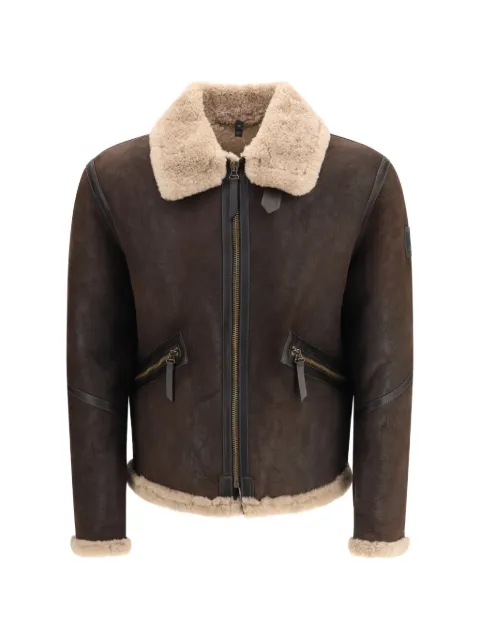 Belstaff Winterbrook shearling-trim jacket
