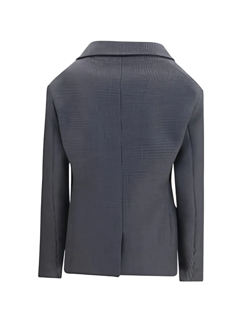 Balenciaga Blazer met pied-de-poule print Grijs