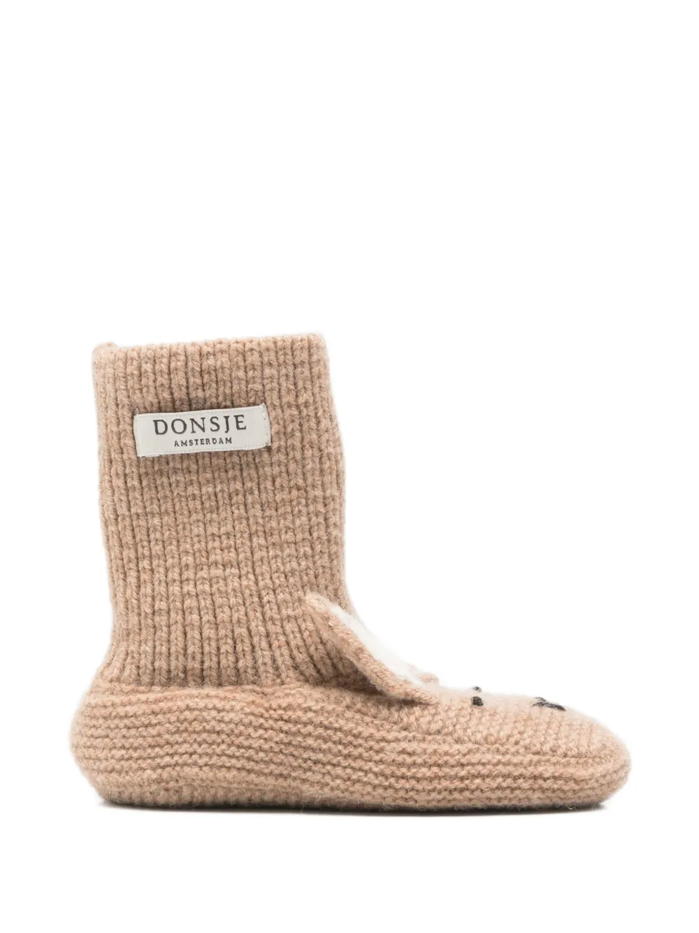 Donsje animal-motif knitted shoes - Toni neutri