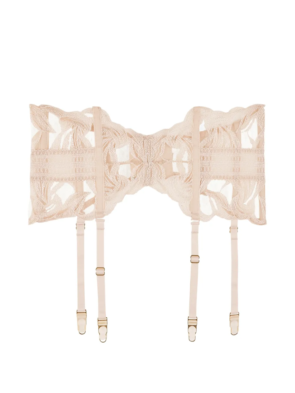 Aubade Into the Groove Strumpfhalter - Nude