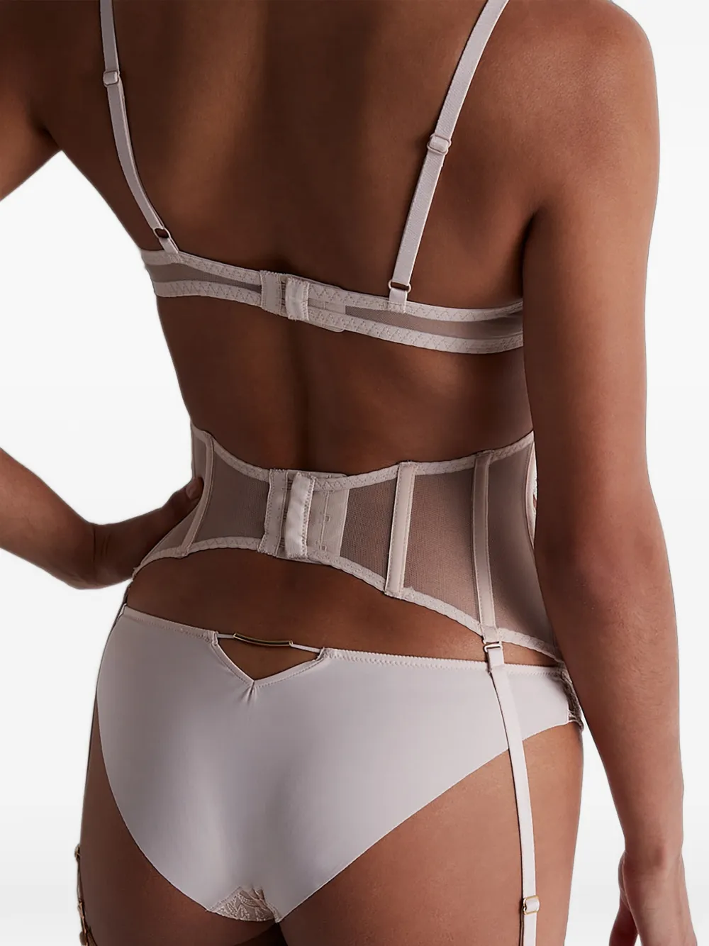 Aubade Into The Groove bretels Beige