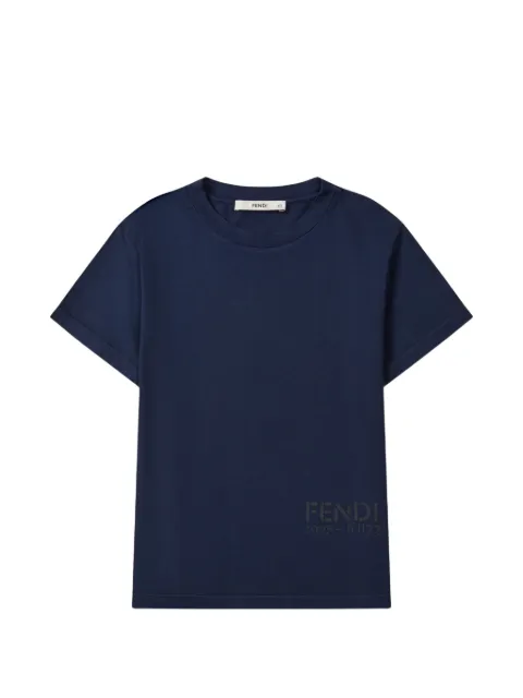 Fendi Kids Junior logo-print T-shirt