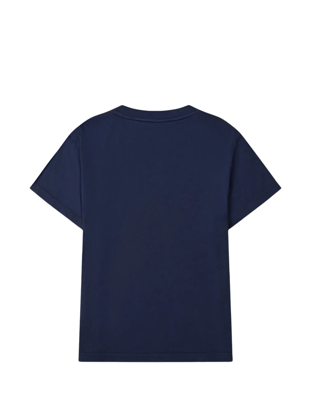 Fendi Kids Junior logo-print T-shirt Blauw