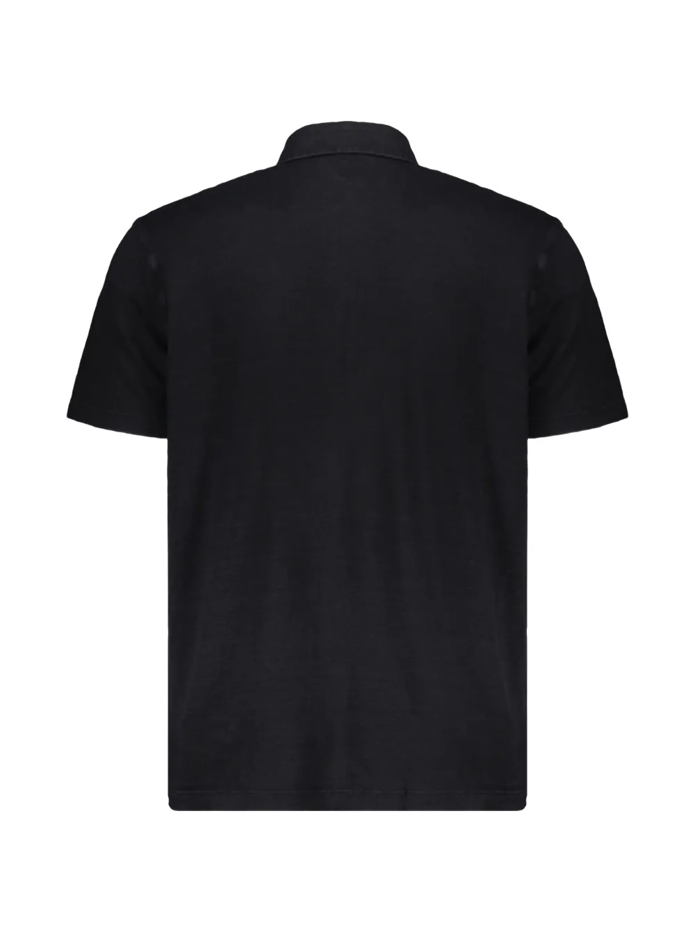 Fedeli short-sleeve polo shirt Zwart
