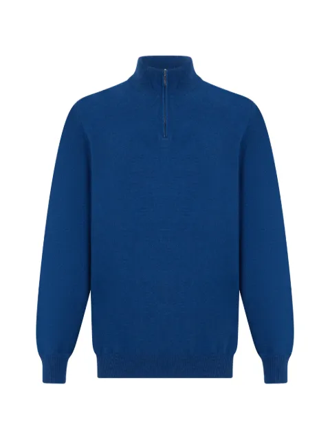 Fedeli quarter-zip cashmere sweater