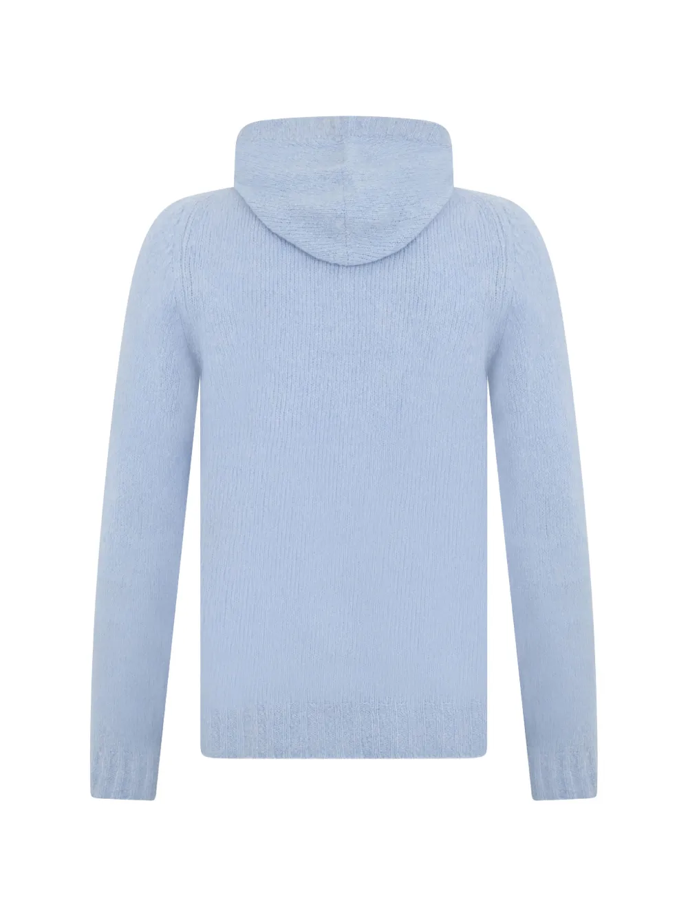 Fedeli Gebreide hoodie Blauw