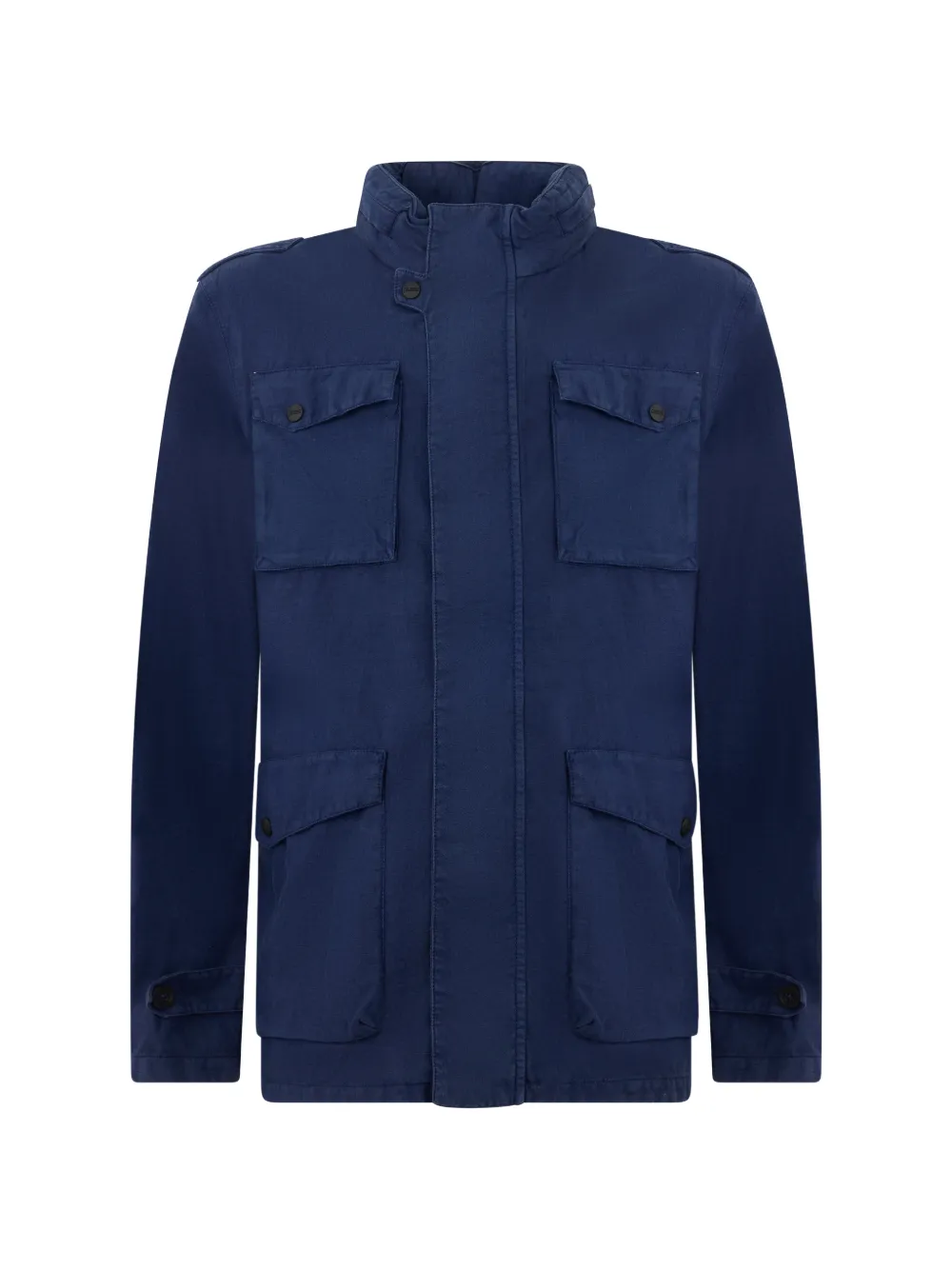Herno linen multi-pocket jacket · 48