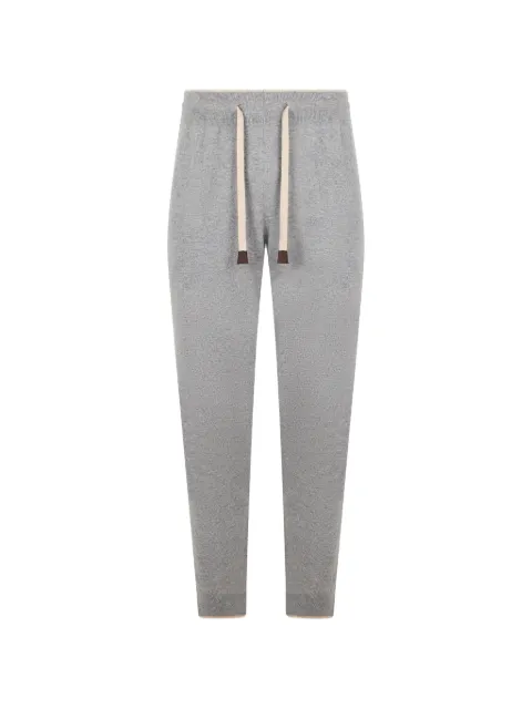 Fedeli cashmere knit track pants