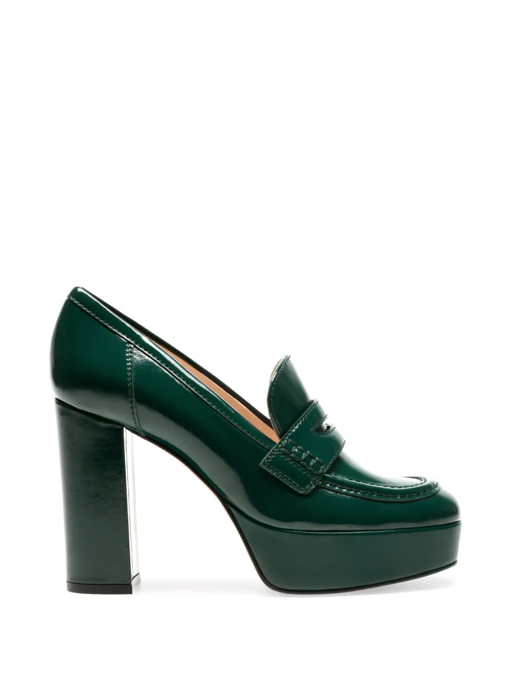 Gianvito Rossi Hadden platform loafers - Verde