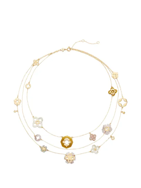 Tory Burch Forget Me Not multi-strand necklace
