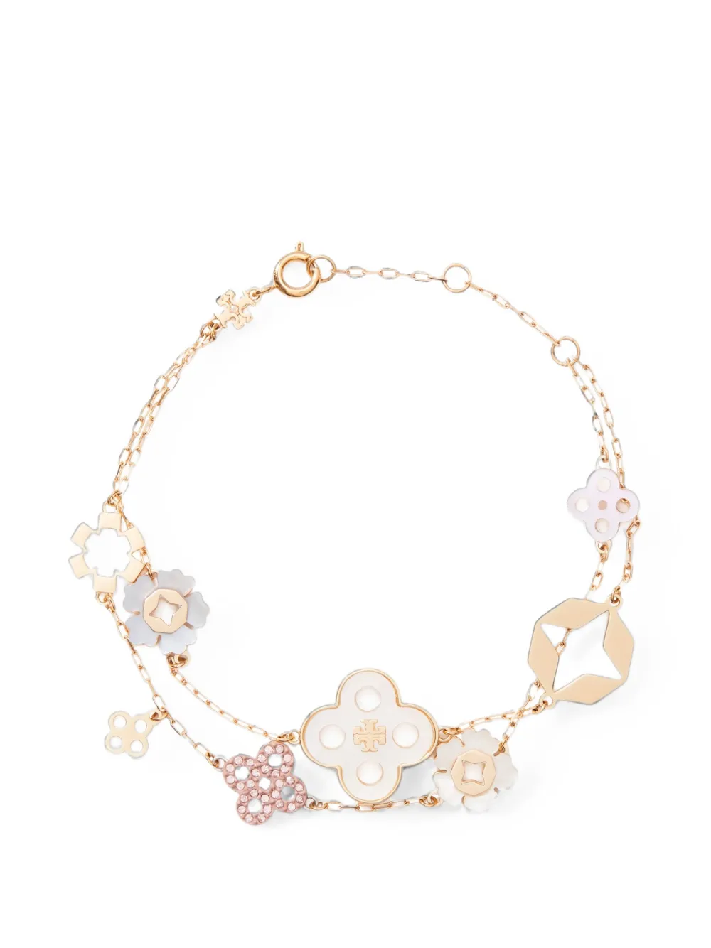 Tory Burch Forget Me Not multi-strand bracelet