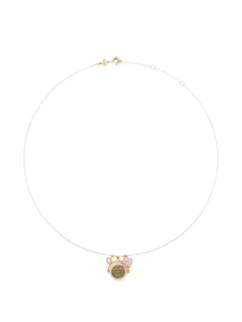 Tory Burch Forget Me Not charm pendant necklace