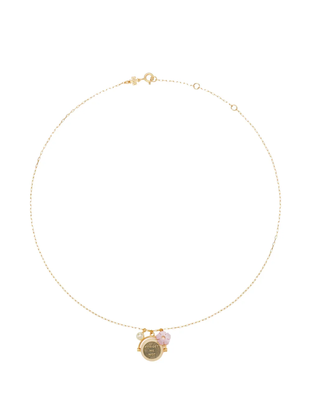 Tory Burch Forget Me Not Halskette - Gold