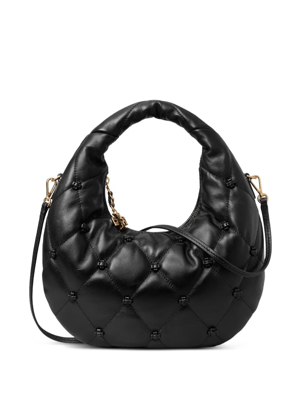 Tory Burch Bunny Knot crescent bag - Black