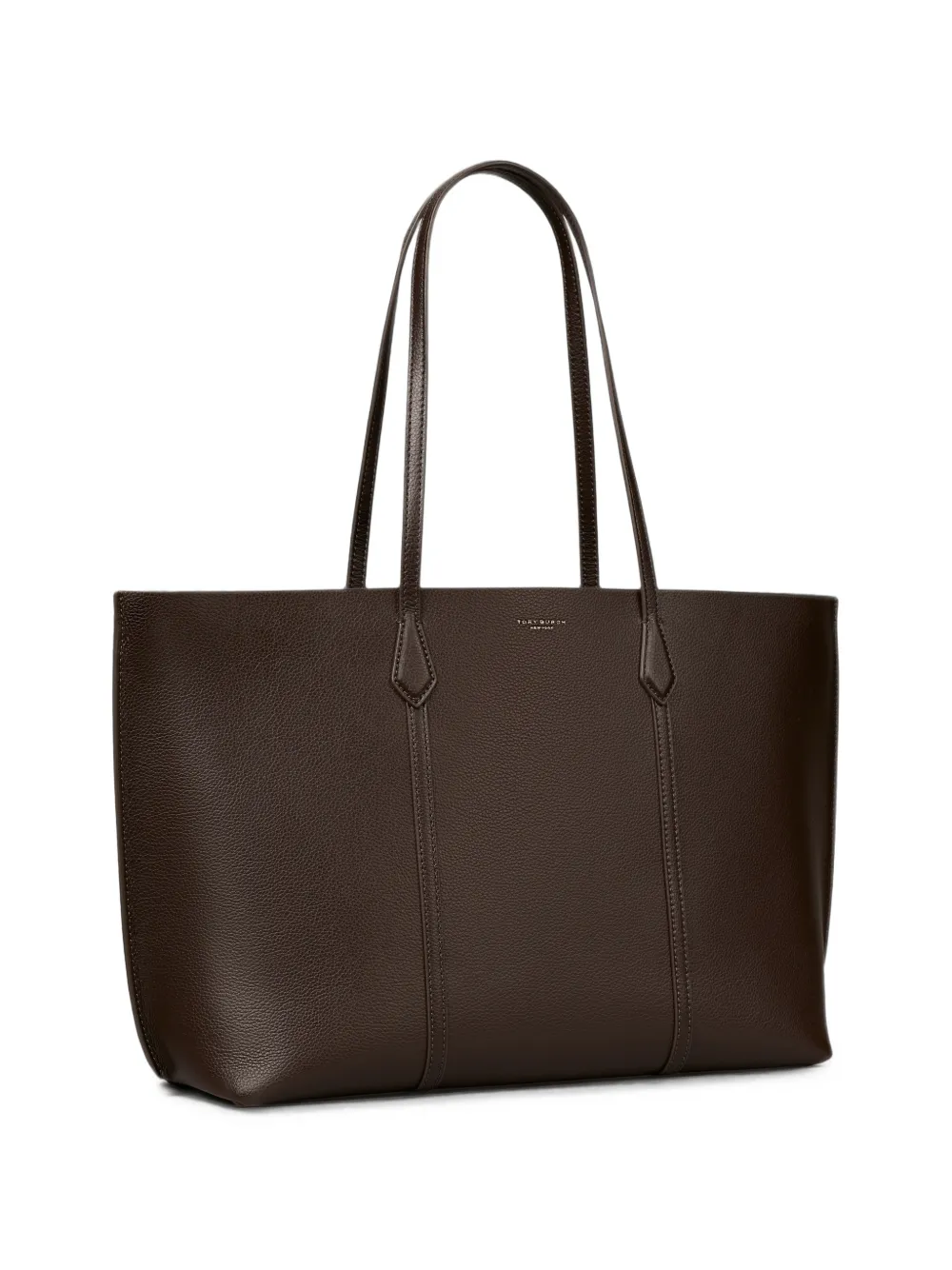 Tory Burch Perry leren shopper Bruin