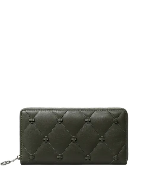 Tory Burch Bunny Knot zip continental wallet