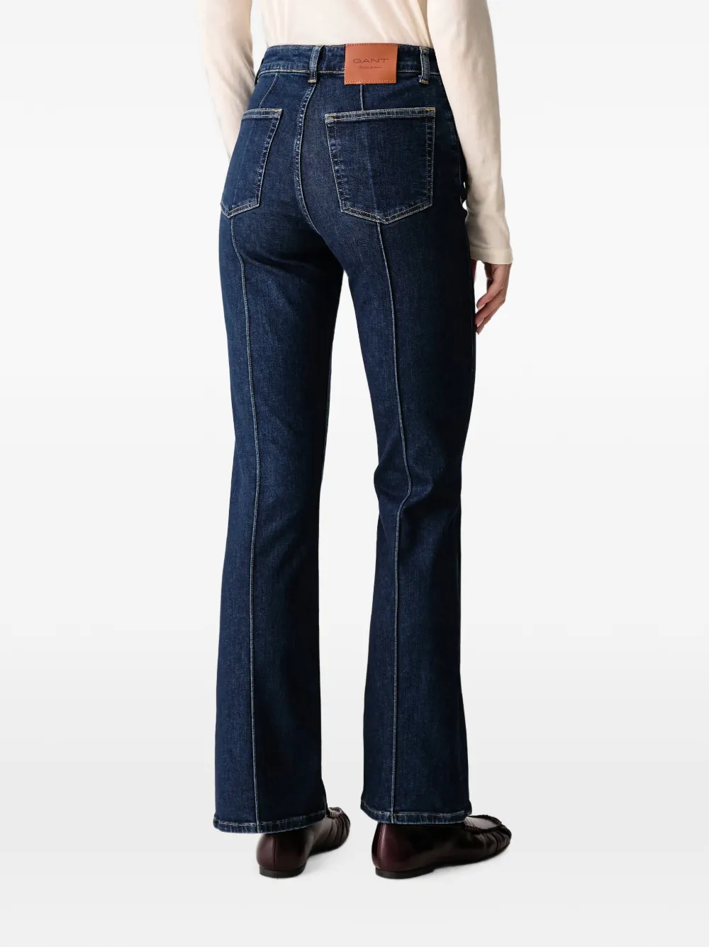Gant Flared jeans Blauw
