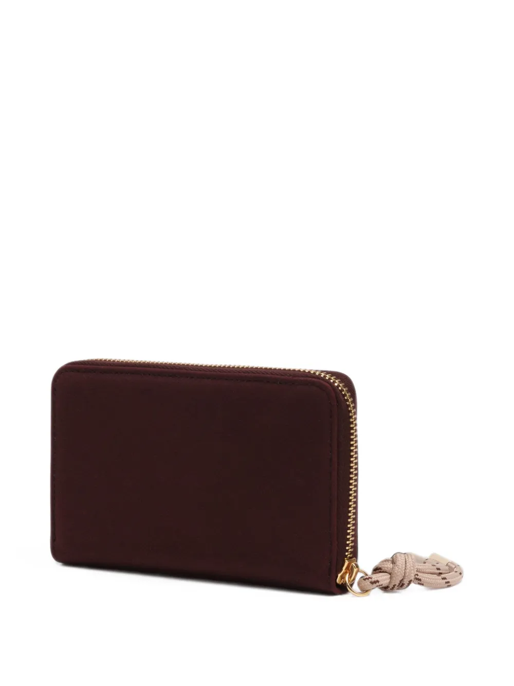 BIMBA Y LOLA Medium gecoate portemonnee Rood